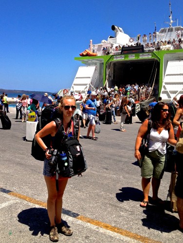 Backpacking Greek Island Hopping